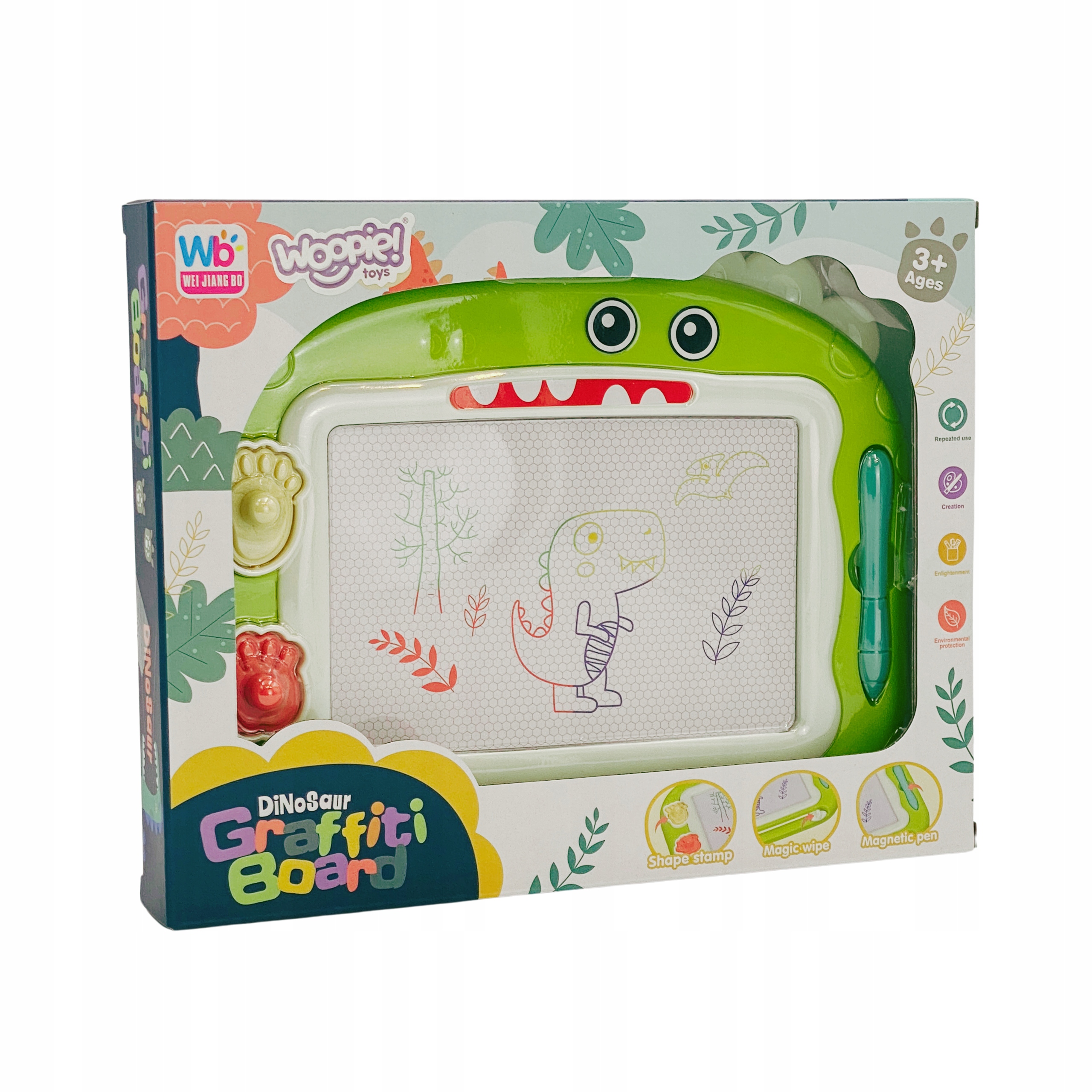 ZNIKOPIS TABLET TABLICA MAGNETYCZNA KOLOROWA DO RYSOWANIA STEMPLE PREZENT Kod producenta 48082