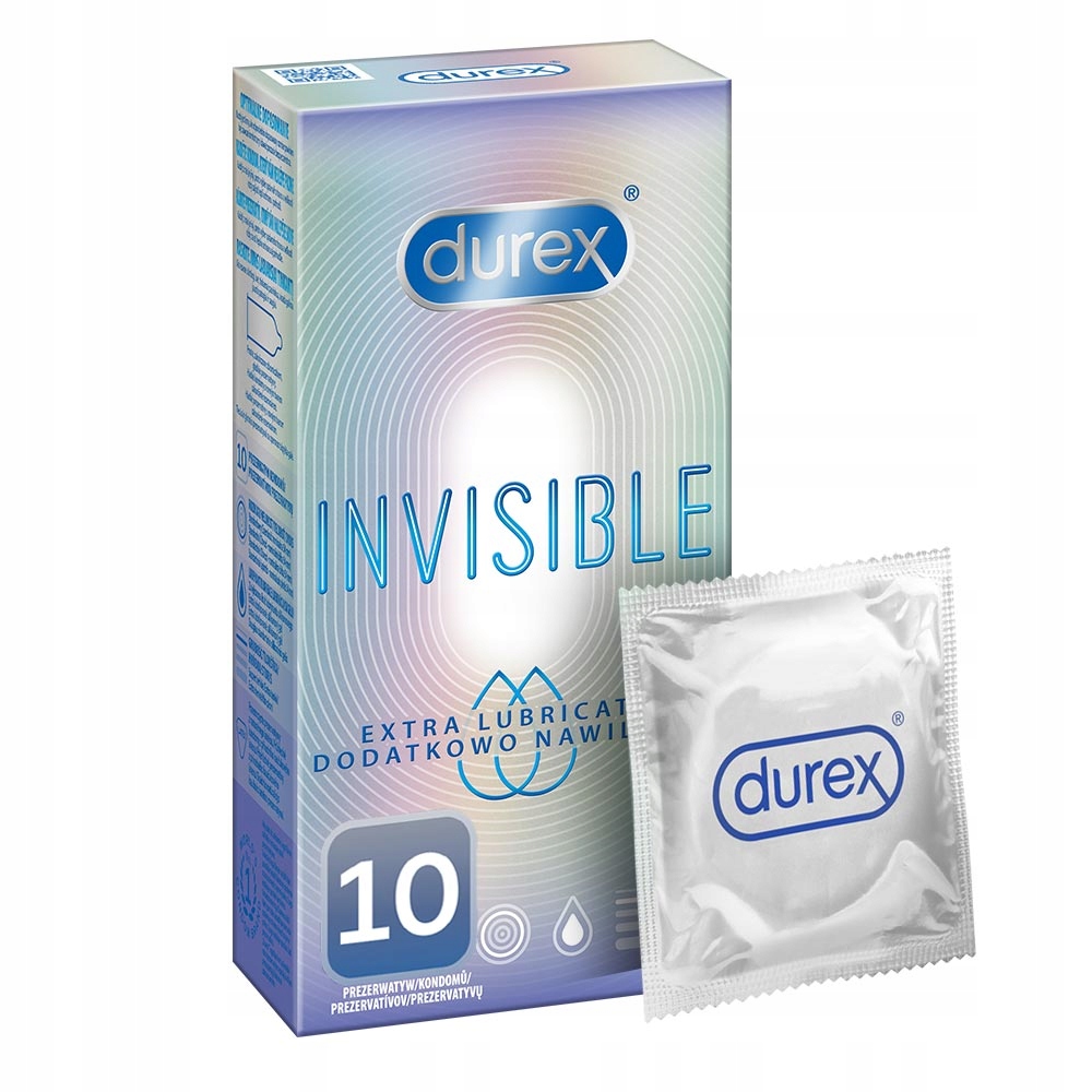 

Durex prezerwatywy Invisible dodatkowe nawilżenie