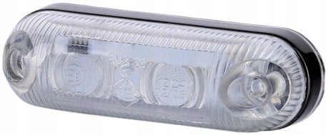 

Lampa Obrysowa Owalna Led Biała 12/24V