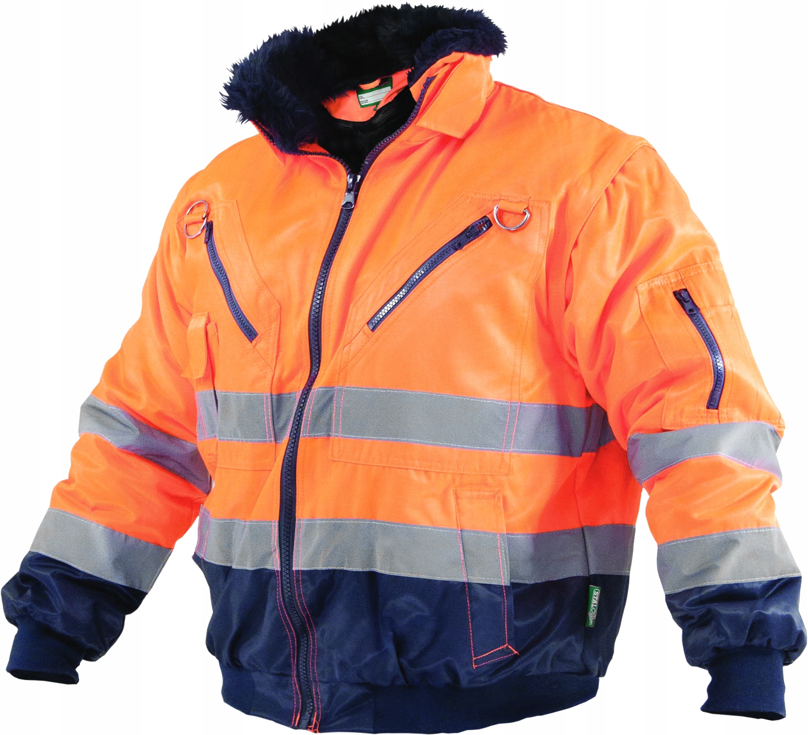 Odblaskowa Kurtka Robocza Pilotka Pilot Hi-vis Stalco S-44089