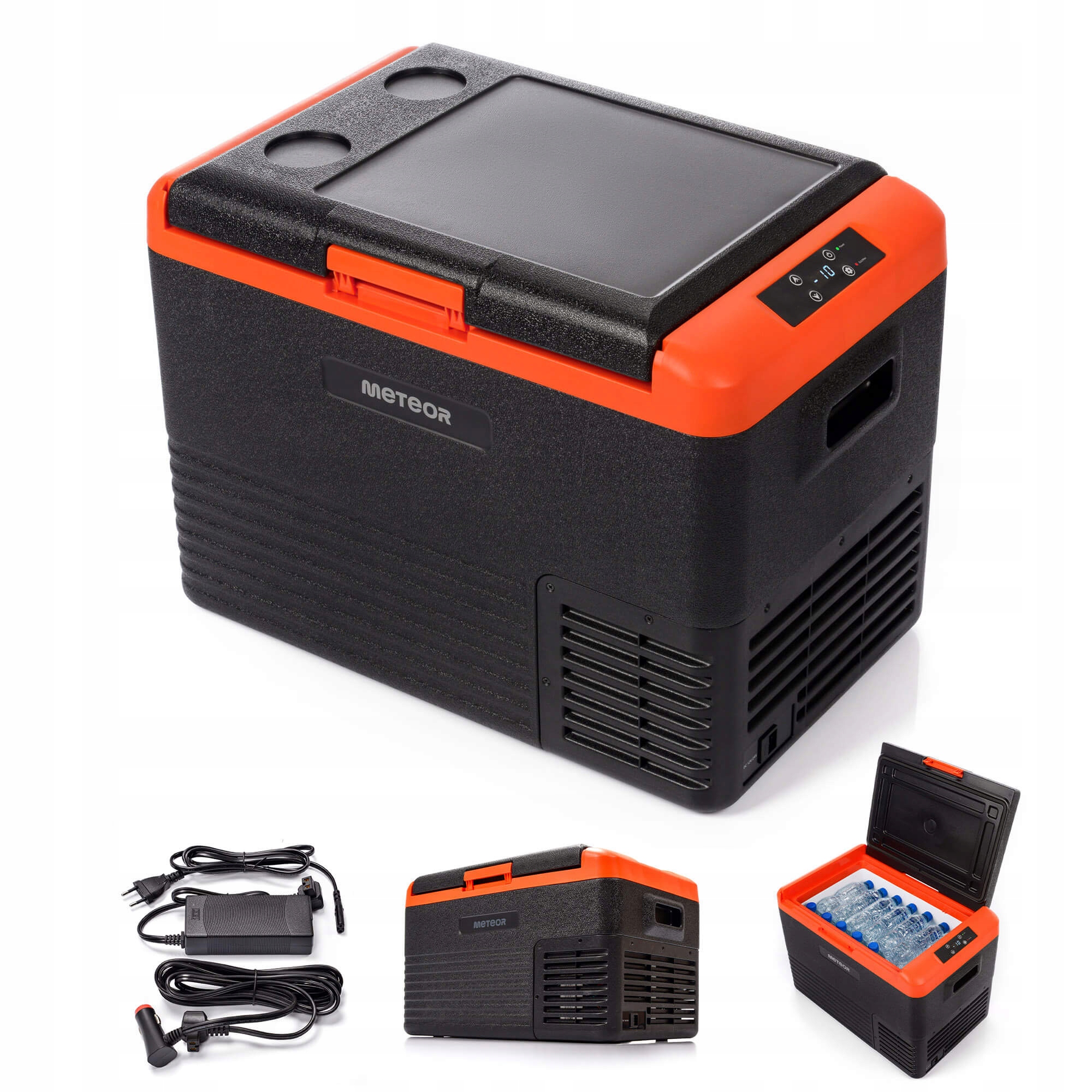 Lodówka turystyczna kompresorowa samochodowa LCD lekka 230V CL40 Meteor 37l