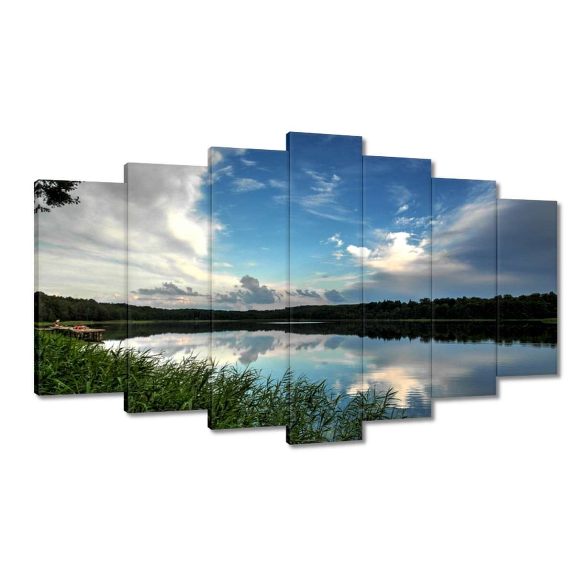 Obrazy 140x80 Klidné jezero