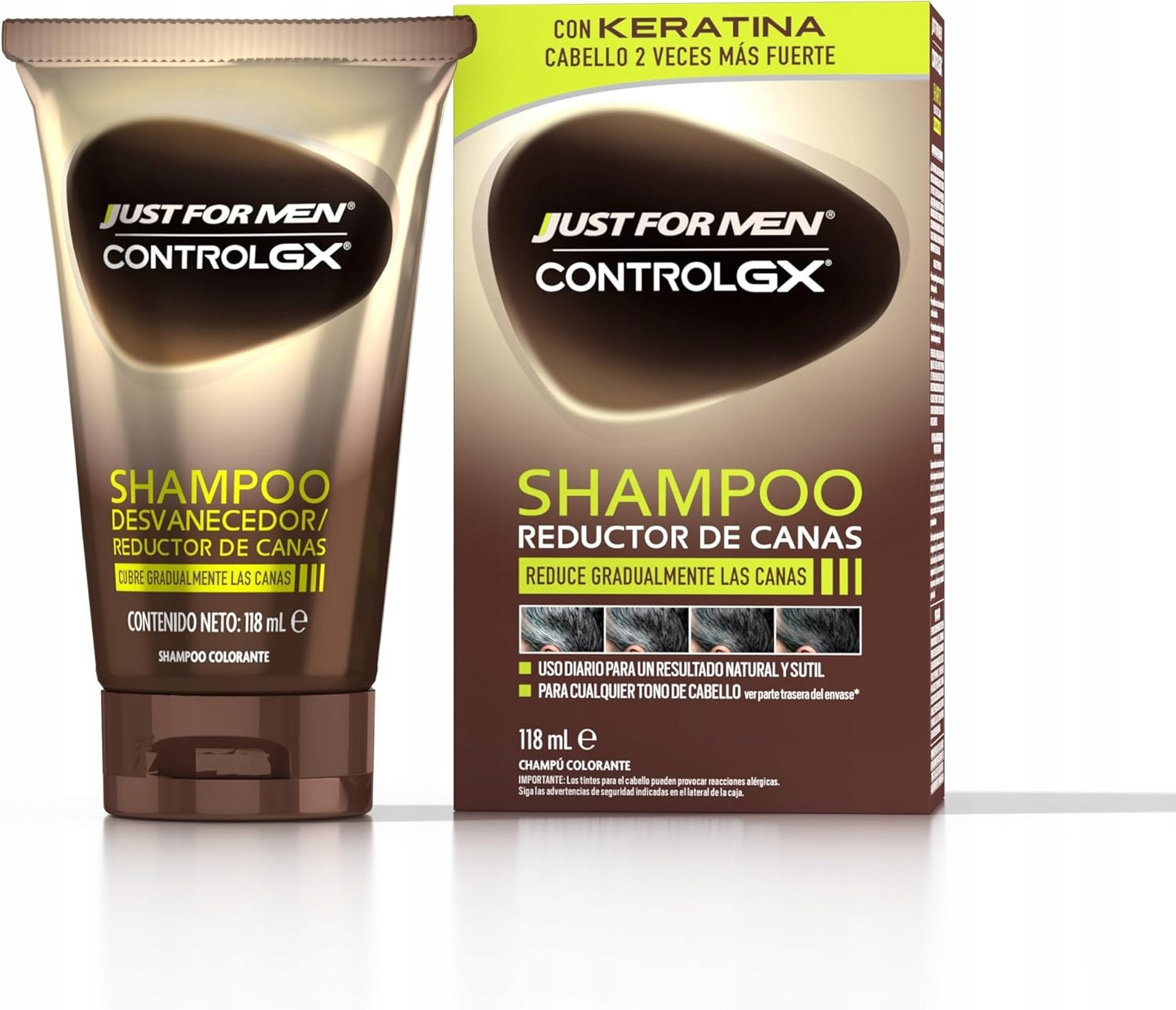 Just for men Šampon proti vypadávání vlasů 118 ml bez sulfátů