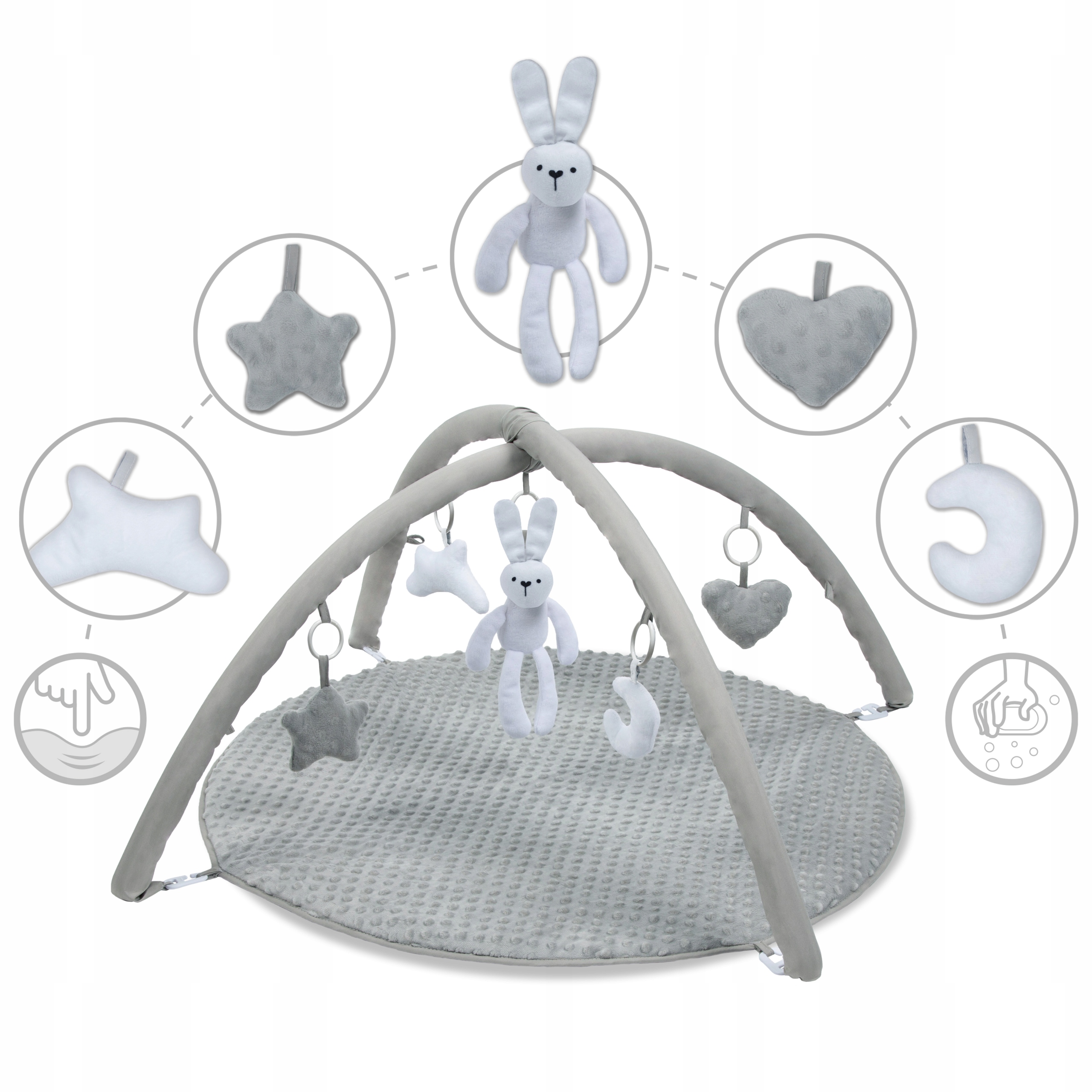 Mata edukacyjna interaktywna Kidwell GRACE Bunny Wiek dziecka 0 +