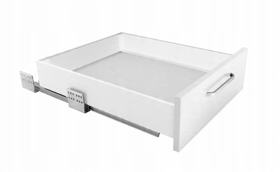 

SevrollBox Slim szuflada cienki bok biała 500 H84