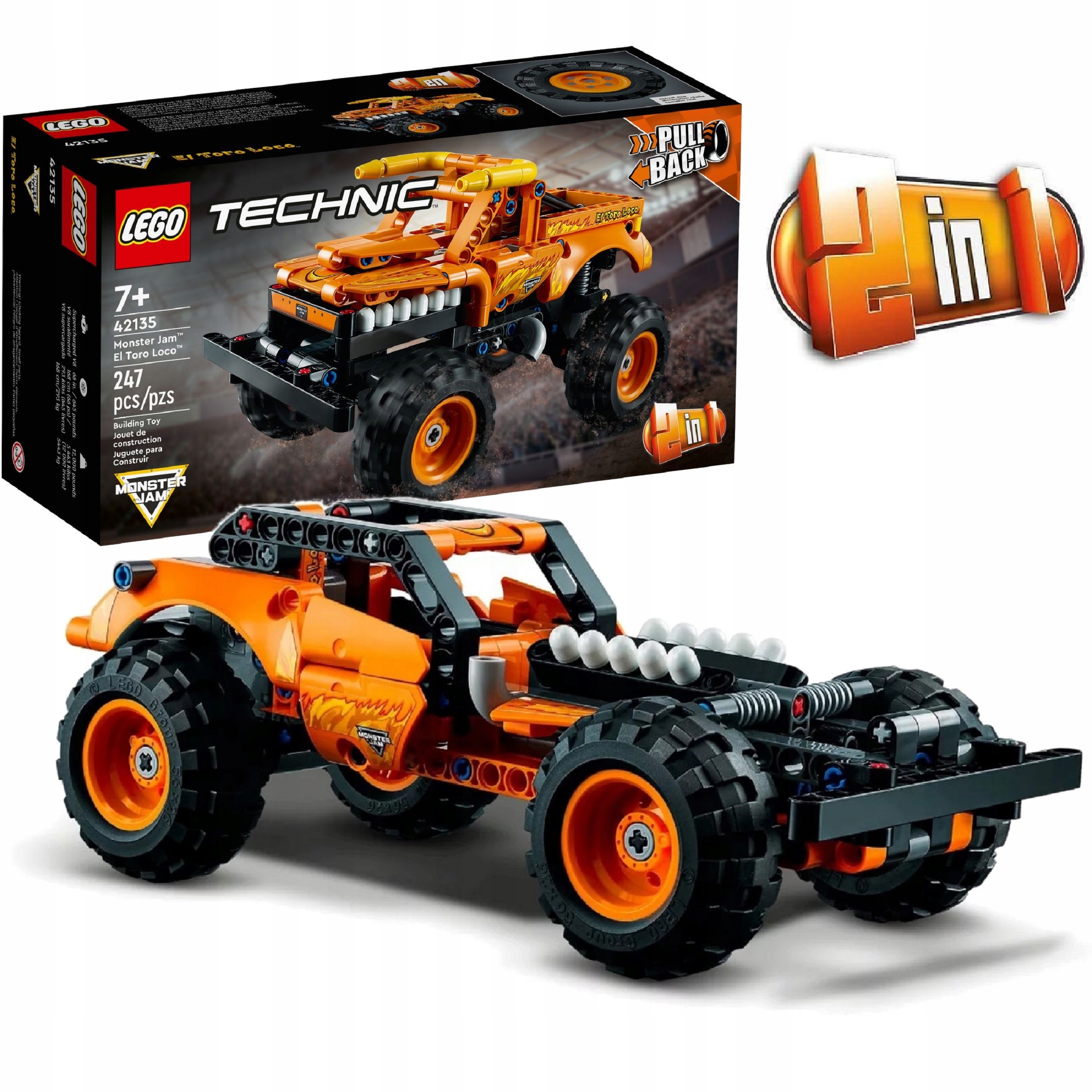 Купить LEGO Technic Monster Jam Эль Торо Локо 42135: отзывы, фото и ...