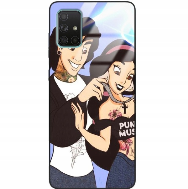 

Etui Glass Do Samsung A71 Bad Girl Princess