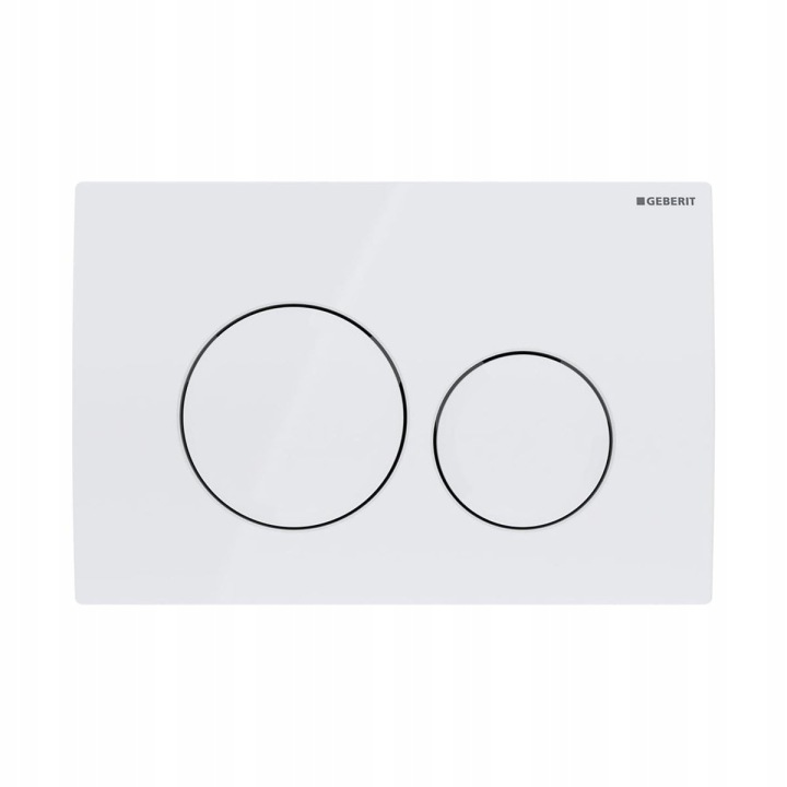 Front przednia klapka do przycisku Geberit Delta 20 115.127.11.1 biały