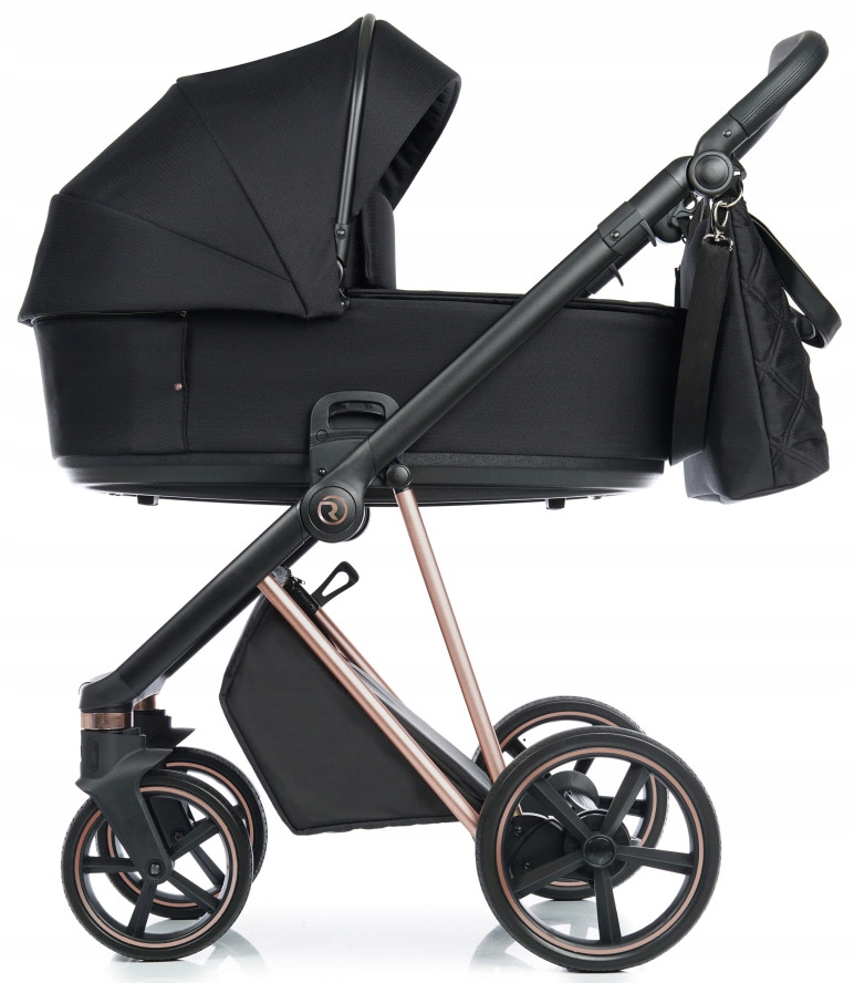 WÓZEK ROAN IVI CYBEX ATON 5 BAZA 2-FIX k. RAVEN Marka Roan