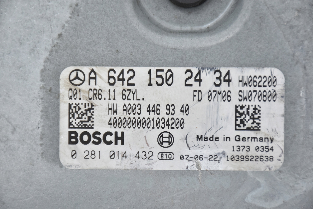 computer control unit * MERCEDES C W204 A6421502434