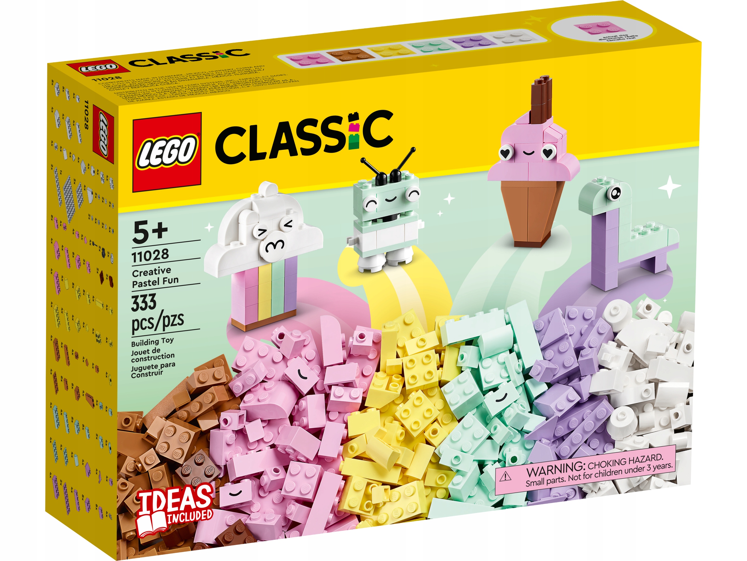 

Lego Classic 11028 Zabawa pastelowymi kolorami