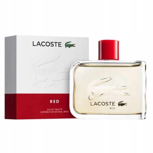 Lacoste Red Spray 125ML Toaletní Voda Pro Muže Parfém Pánský