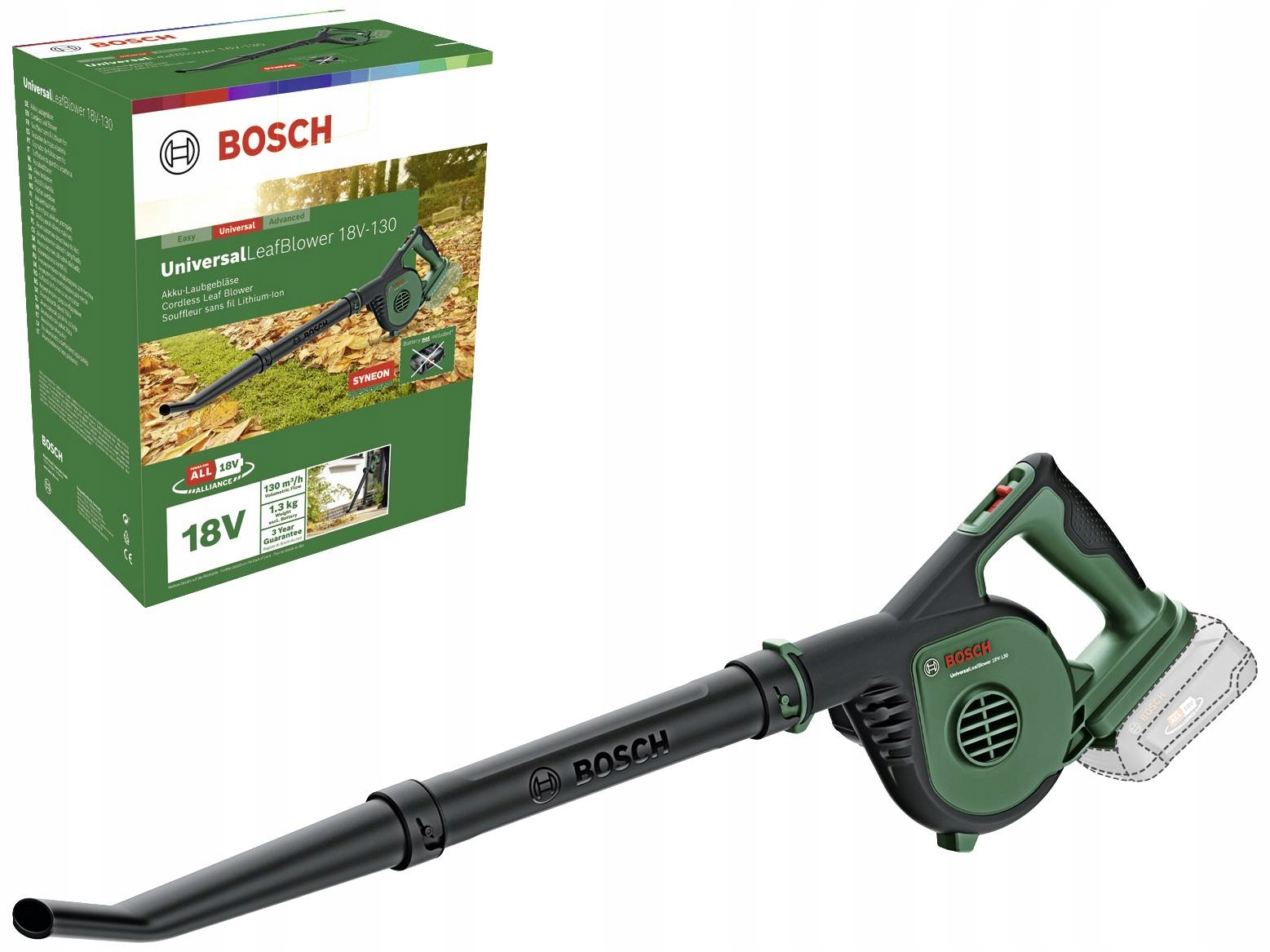 Bosch Dúchadlo Universal Leaf Blower 18V-130 (bt)