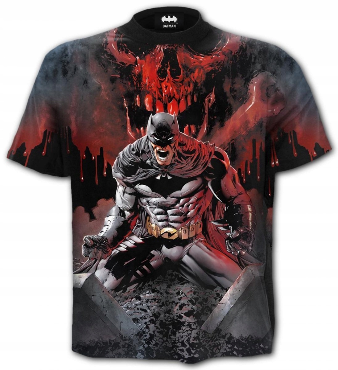 Batman Asylum Wrap Spirálová XL