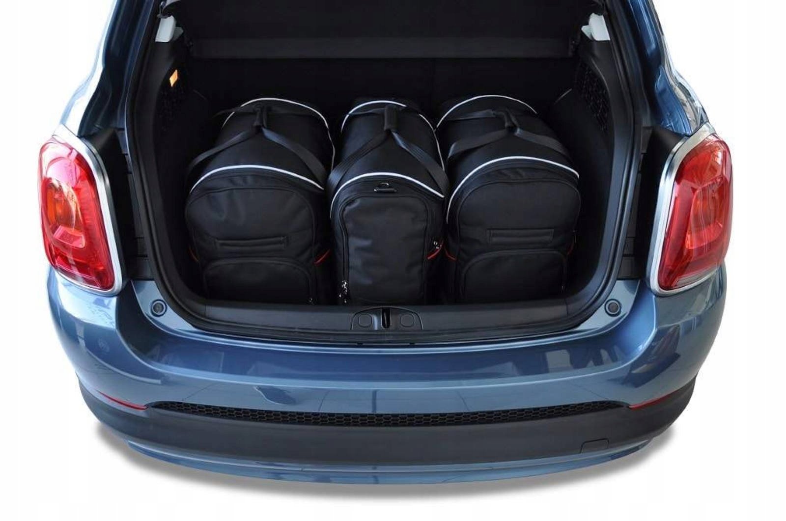 J&j Automotive Sada 3ks cestovných tašiek Sport pre Fiat 500X 2014+