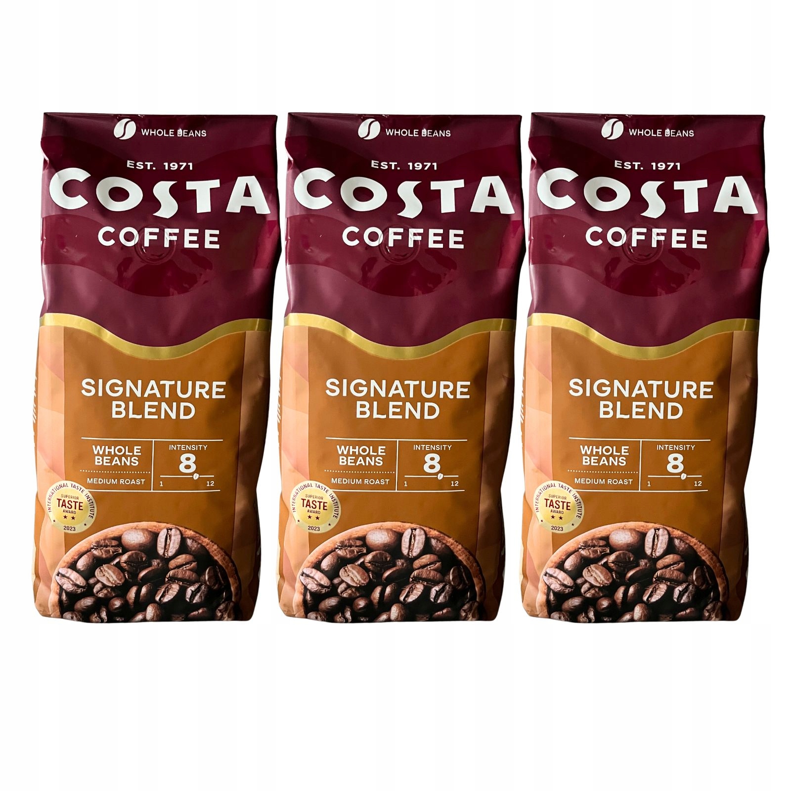 Kawa ziarnista Costa Signature Blend Medium Roast 3x 1000g