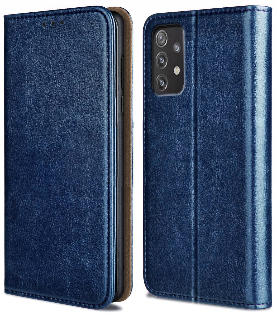

Etui Skórzane do Samsung Galaxy A52 A52 5G Szkło
