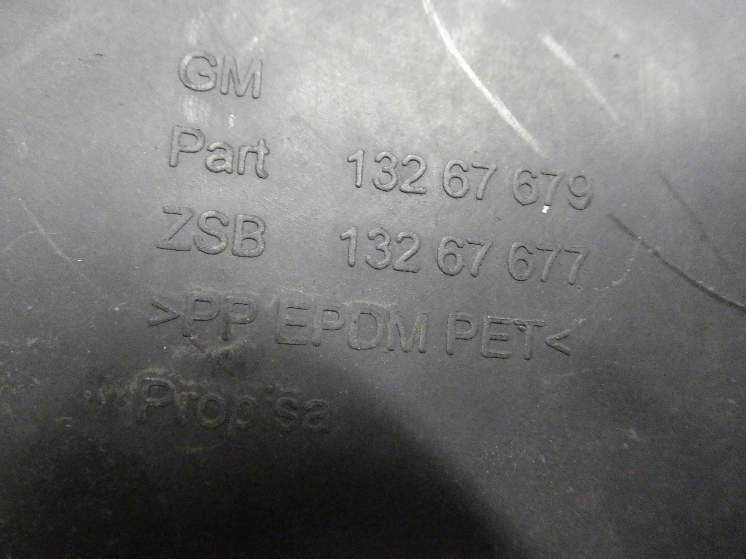 mudguard left front OPEL MERIVA B II