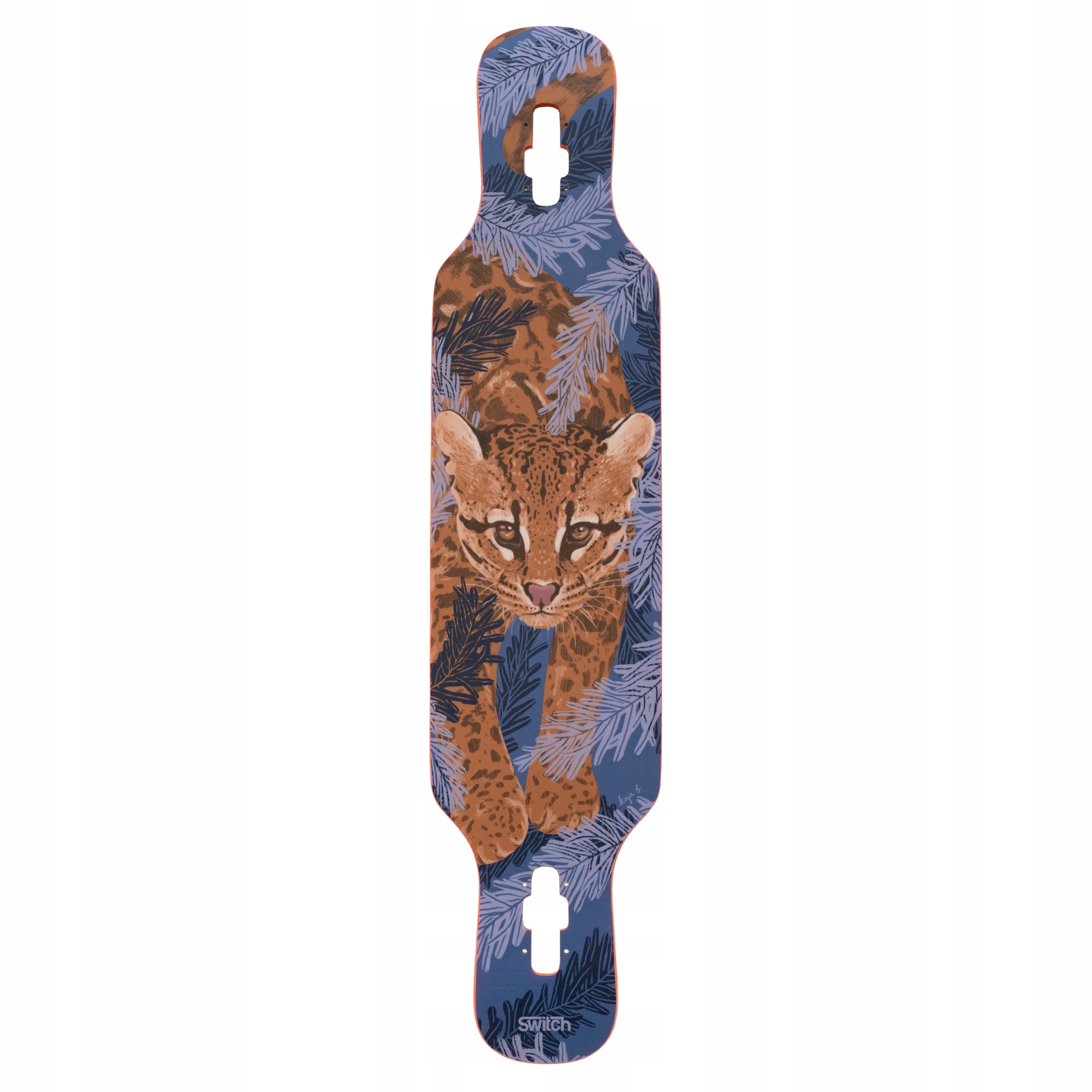 Switch Longboard Twin 41 freestyle ocelová deska