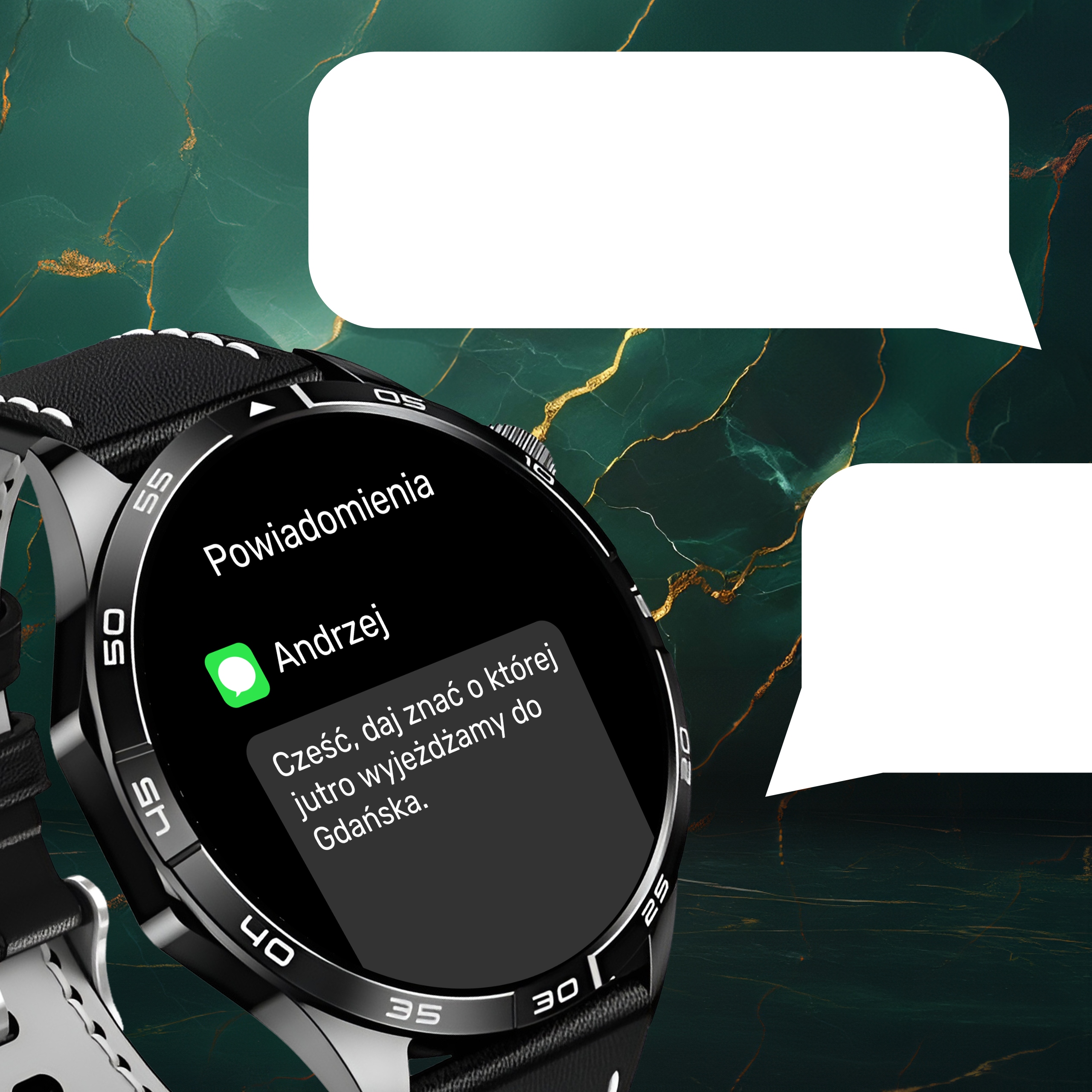 SMARTWATCH MĘSKI ZEGAREK POLSKIE MENU AMOLED 3 PASKI ROZMOWY SMART WATCH Kompatybilność systemowa Android iOS Windows Phone