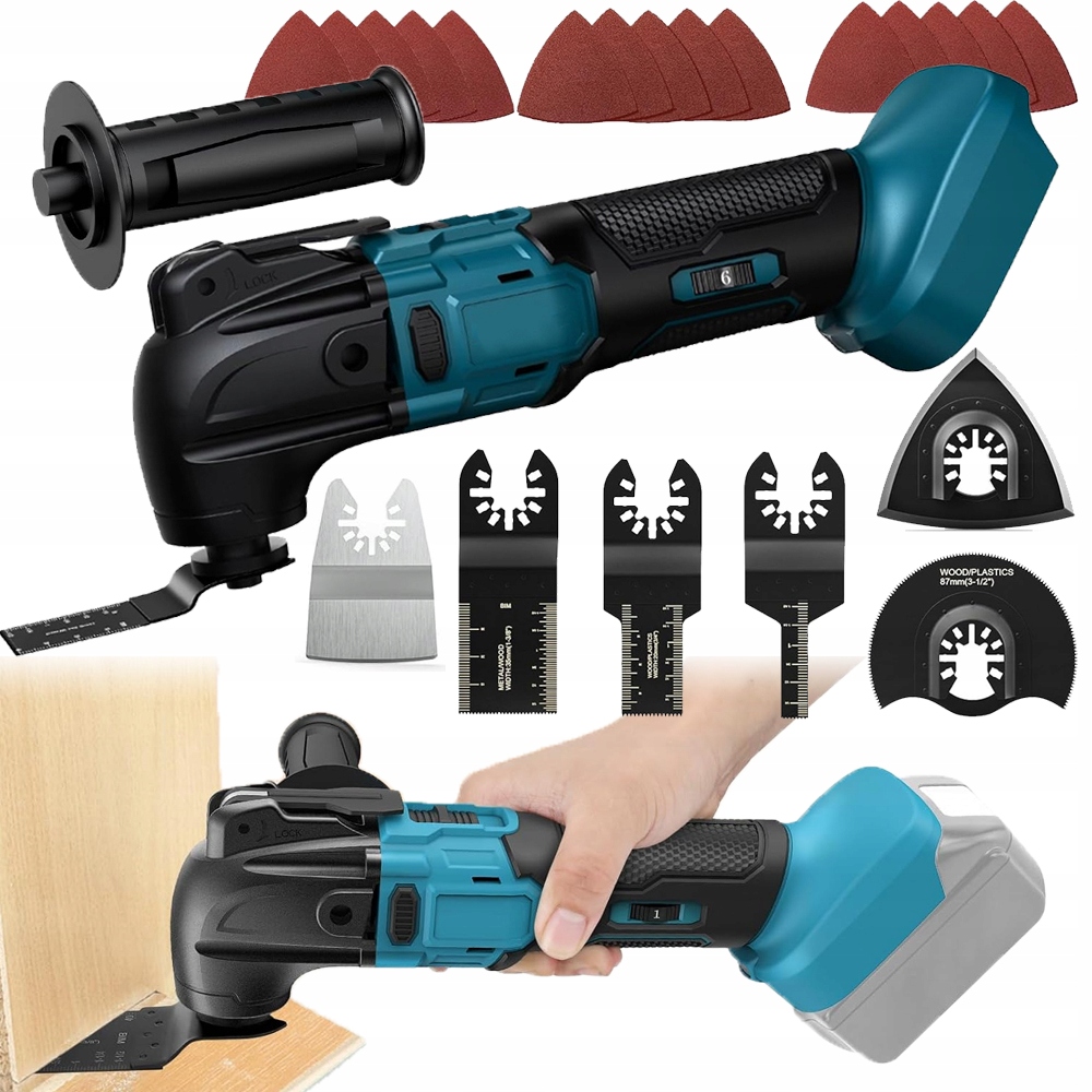 Multifunkční Nářadí 18V Pro Vrtání, Škrábání A Leštění 300W
