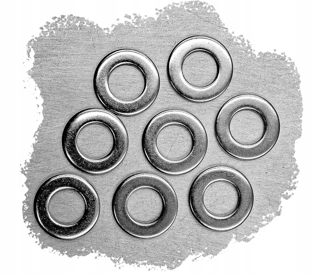 M8 PODKŁADKA PŁASKA NIERDZEWNA A2 125 (100) Rodzaj podkładka