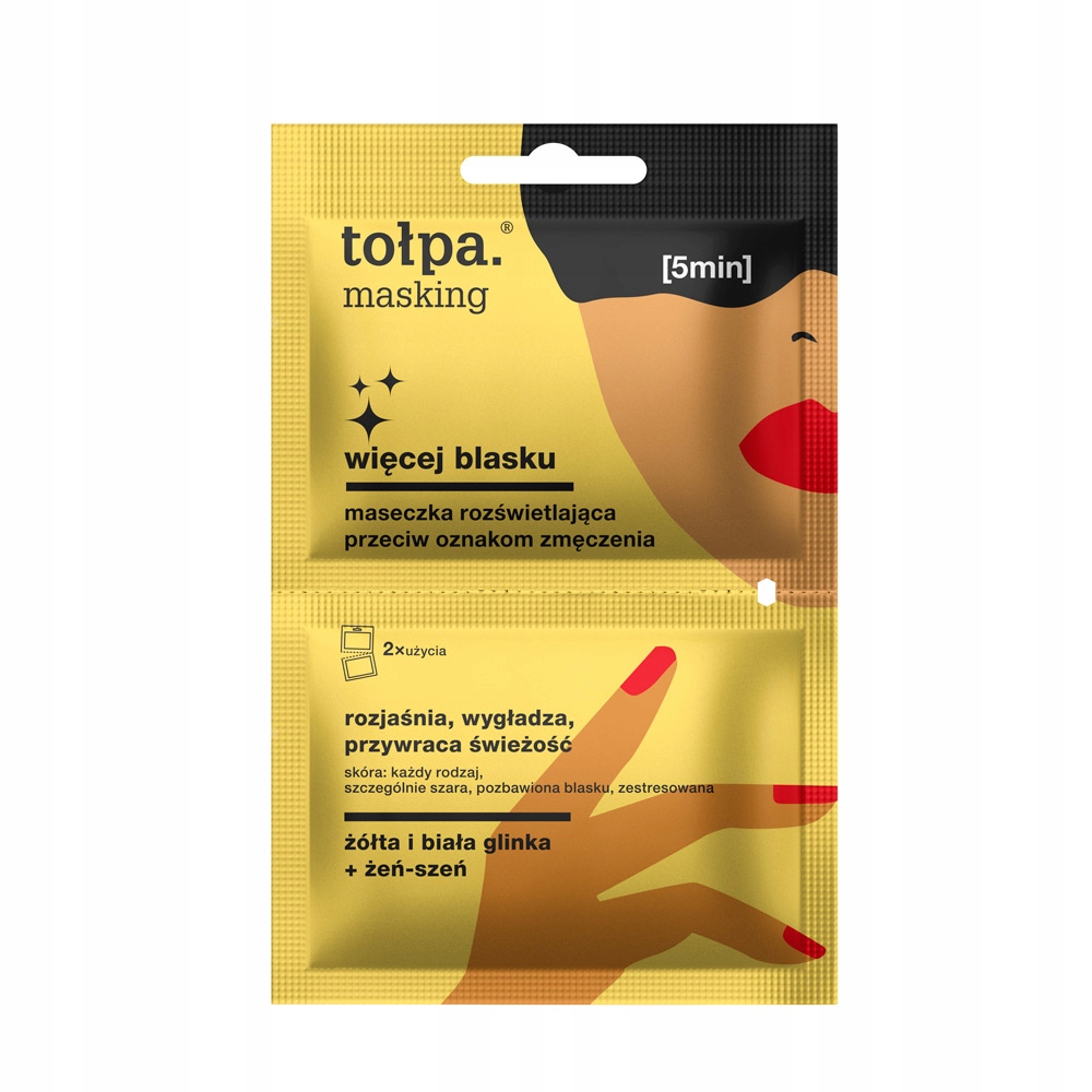 

Tołpa Masking rozświetlająca oznaki zmęczenia