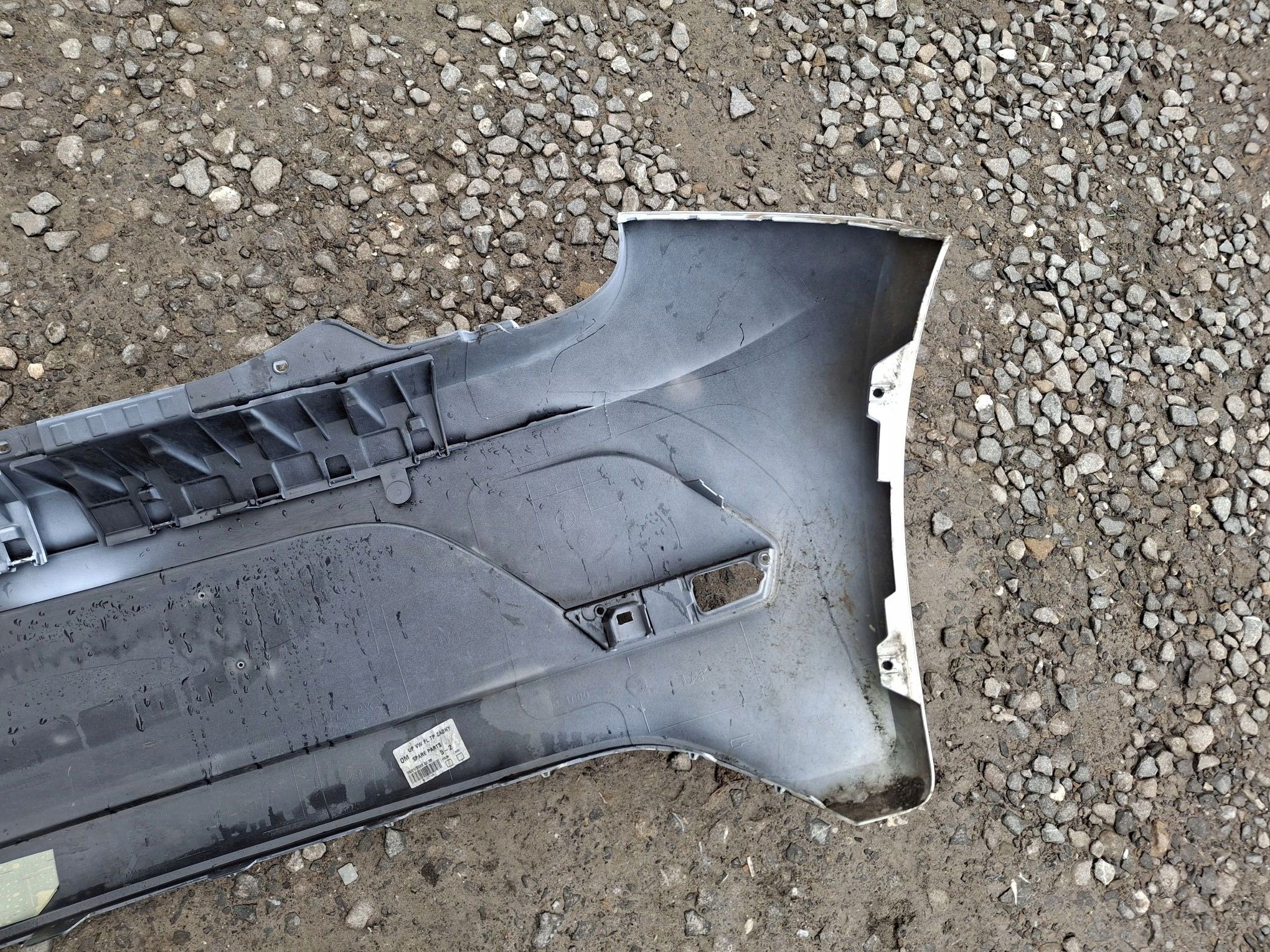 bumper rear VW UP LIFT 2016R->