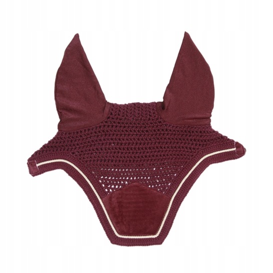 Nauszniki WellingtonVelvet Pony bordeaux Kentucky
