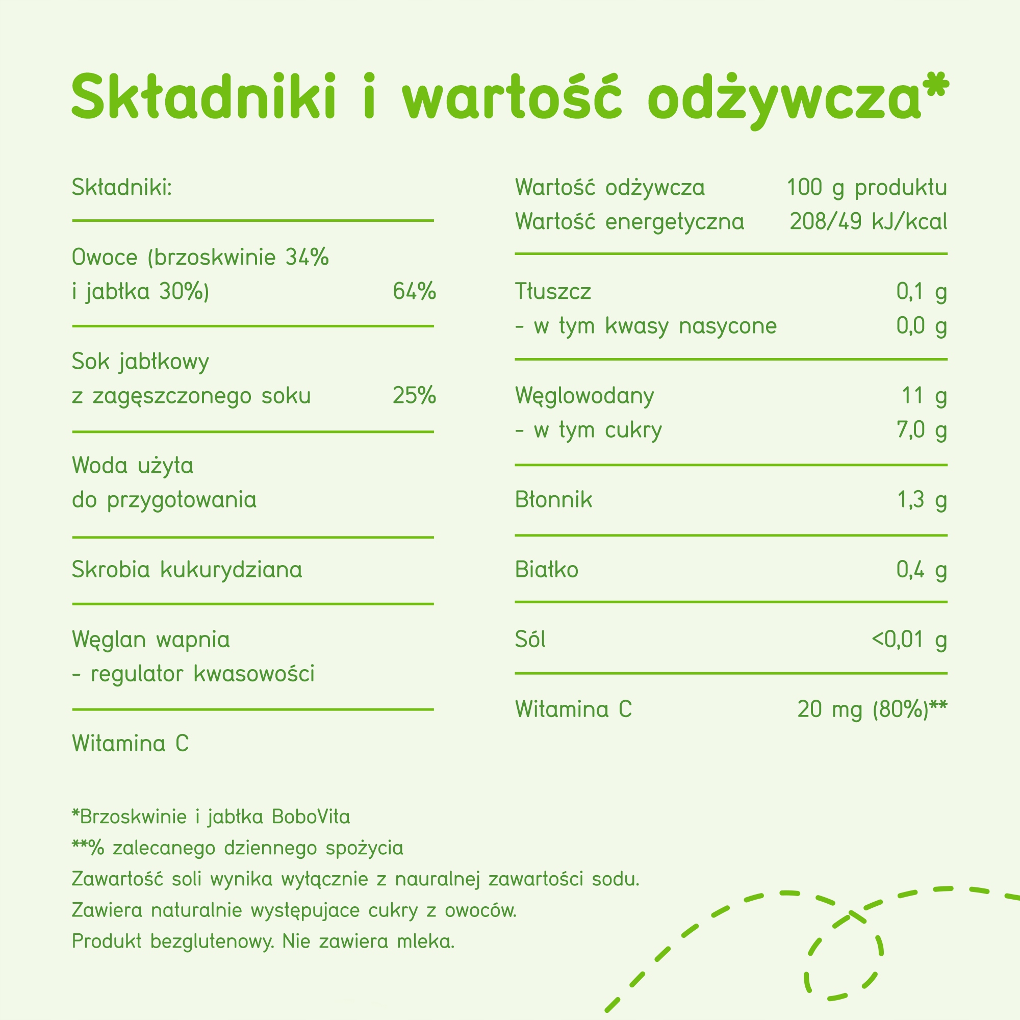BOBOVITA Brzoskwinie i jabłka 3x125g Marka Bobovita