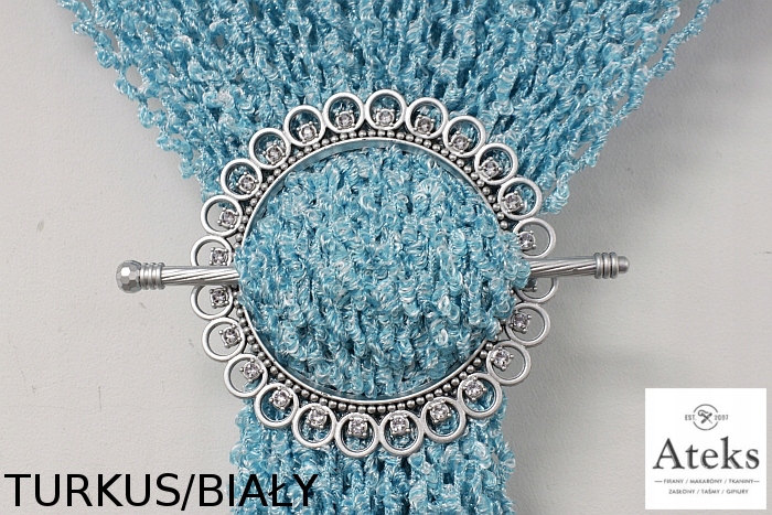 FIRANY MAKARONY ŚWIDERKI MAKARON 300x250 15 kol Rodzaj Firana pojedyncza