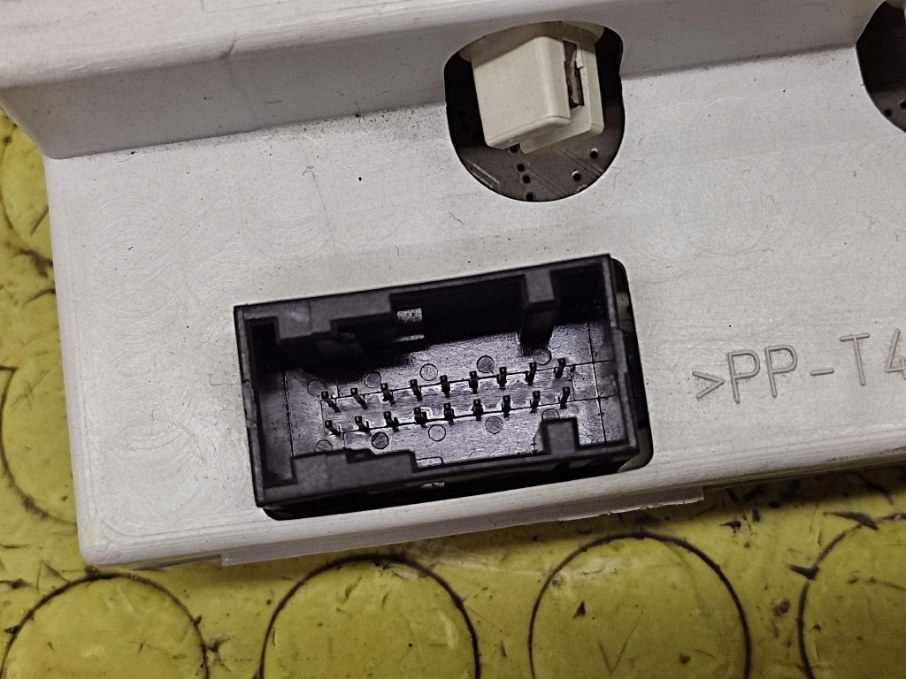 PEUGEOT 206 CC display 96629277XT