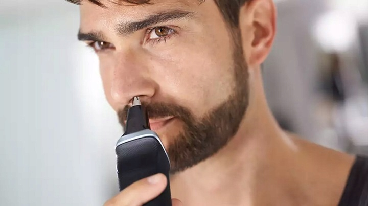 TRYMER GOLARKA MASZYNKA PHILIPS AKUMULATOROWA ETUI Samoostrzące się ostrza Marka Philips