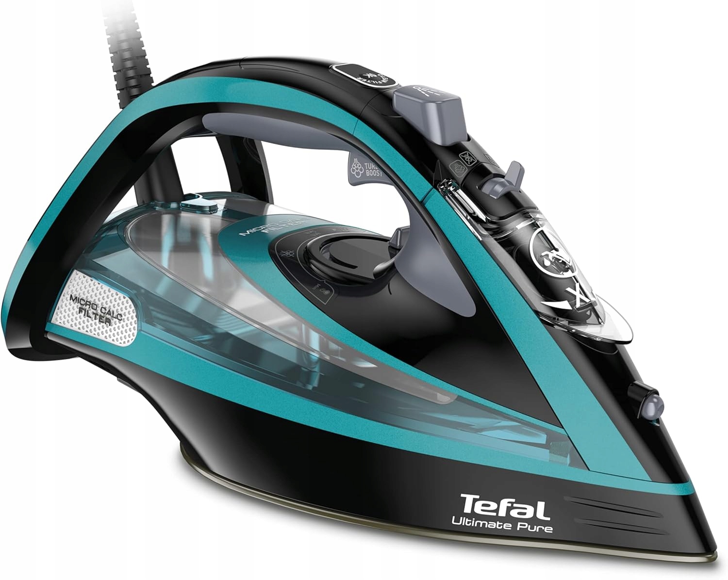 Tefal FV9844 Ultimate Pure Žehlička, parní ráz až 250 g/min