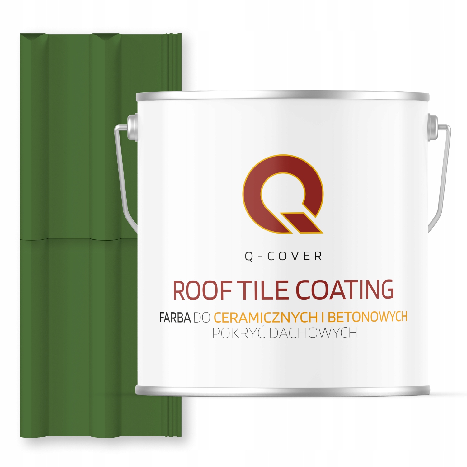 Farba Na Betónovú Keramickú Strechu Zelená Trávnatá Ral 6010 5 L Lesk