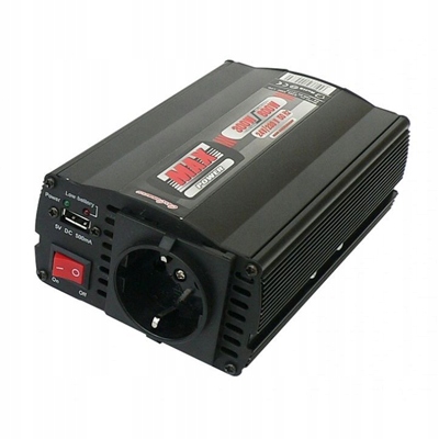 Menič napätia 24 V na 230 V 300 W/600 W Usb