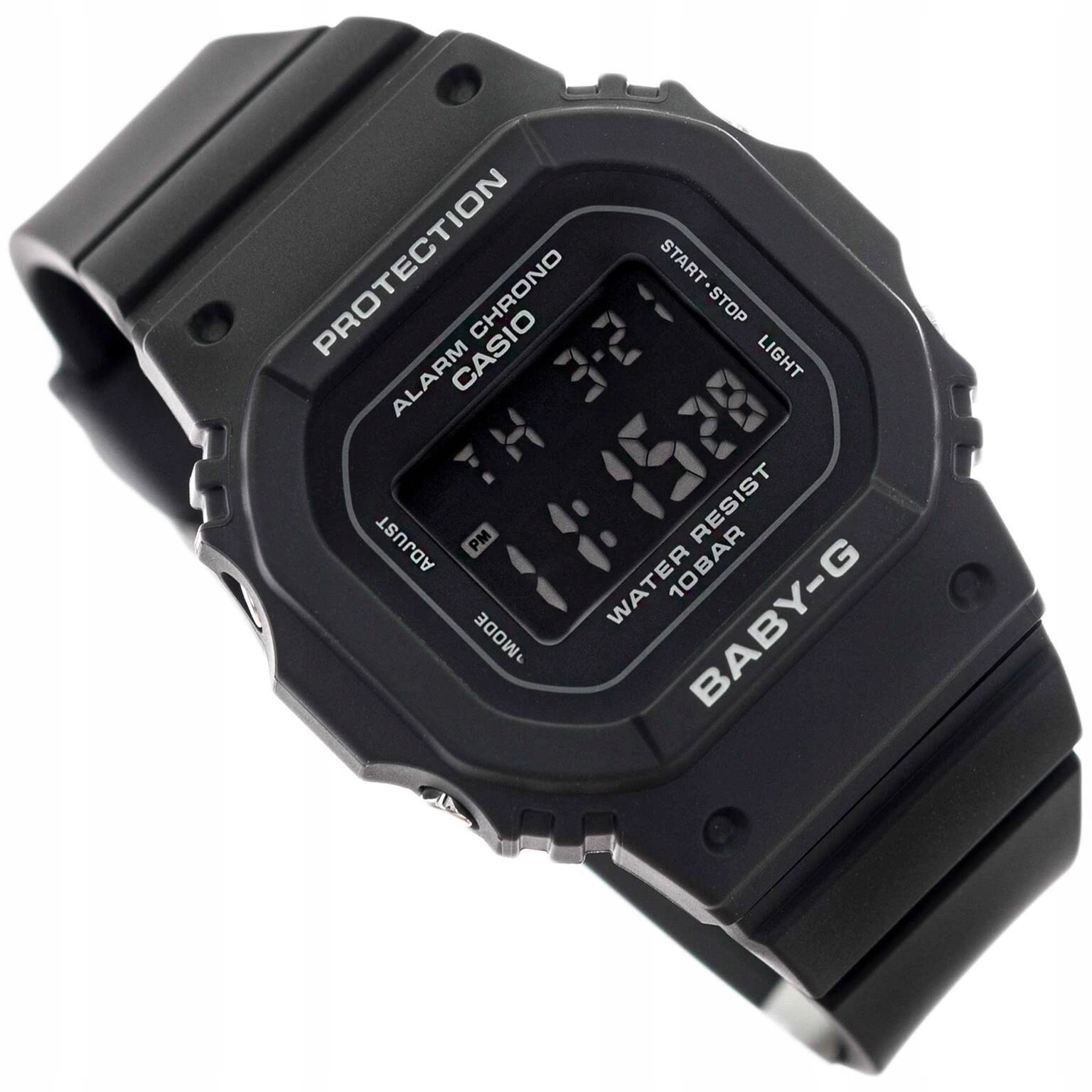 Dámské Hodinky Casio BGD-565U-1ER Baby-g Černé 100M Alarm Datumovka Stopek