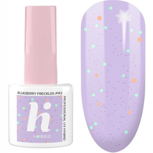 

142 Hi Hybrid Lakier Hybrydowy Blueberry Freckles