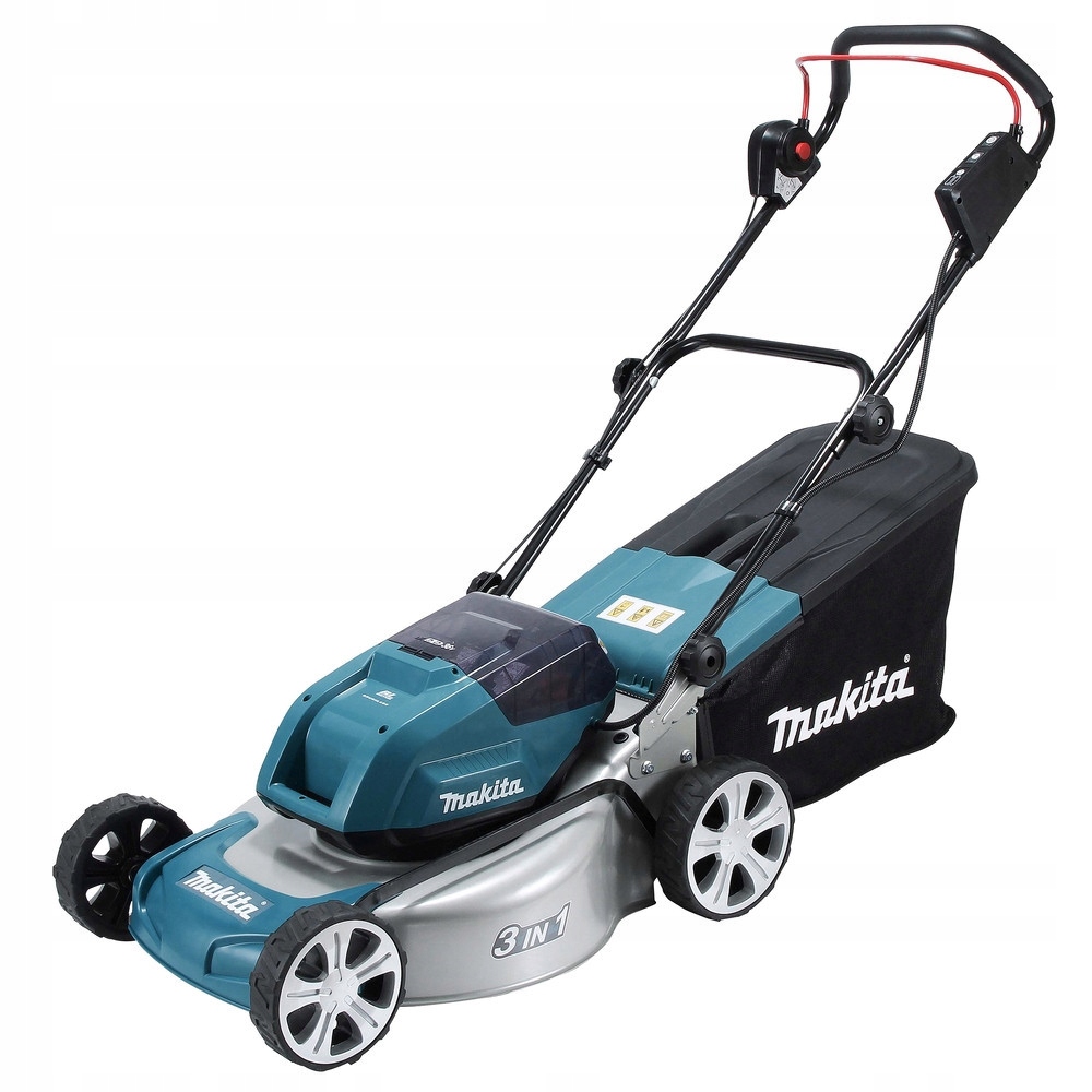 Kosiarka Elektryczna 46cm 2x18V 60l Posuw Ręczny Bldc Xpt Bez Aku Makita DL