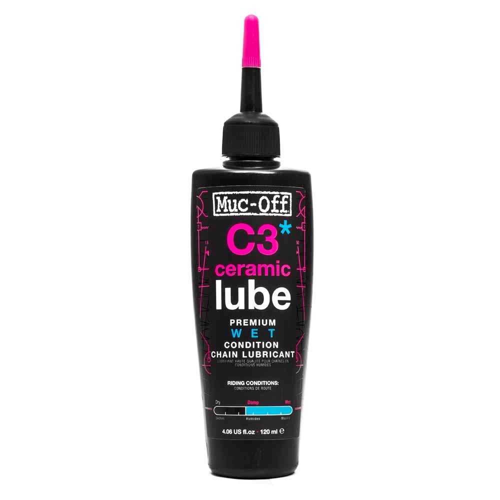 Mazivo na řetěz Muc-Off C3 Wet Ceramic Lube 120 ml