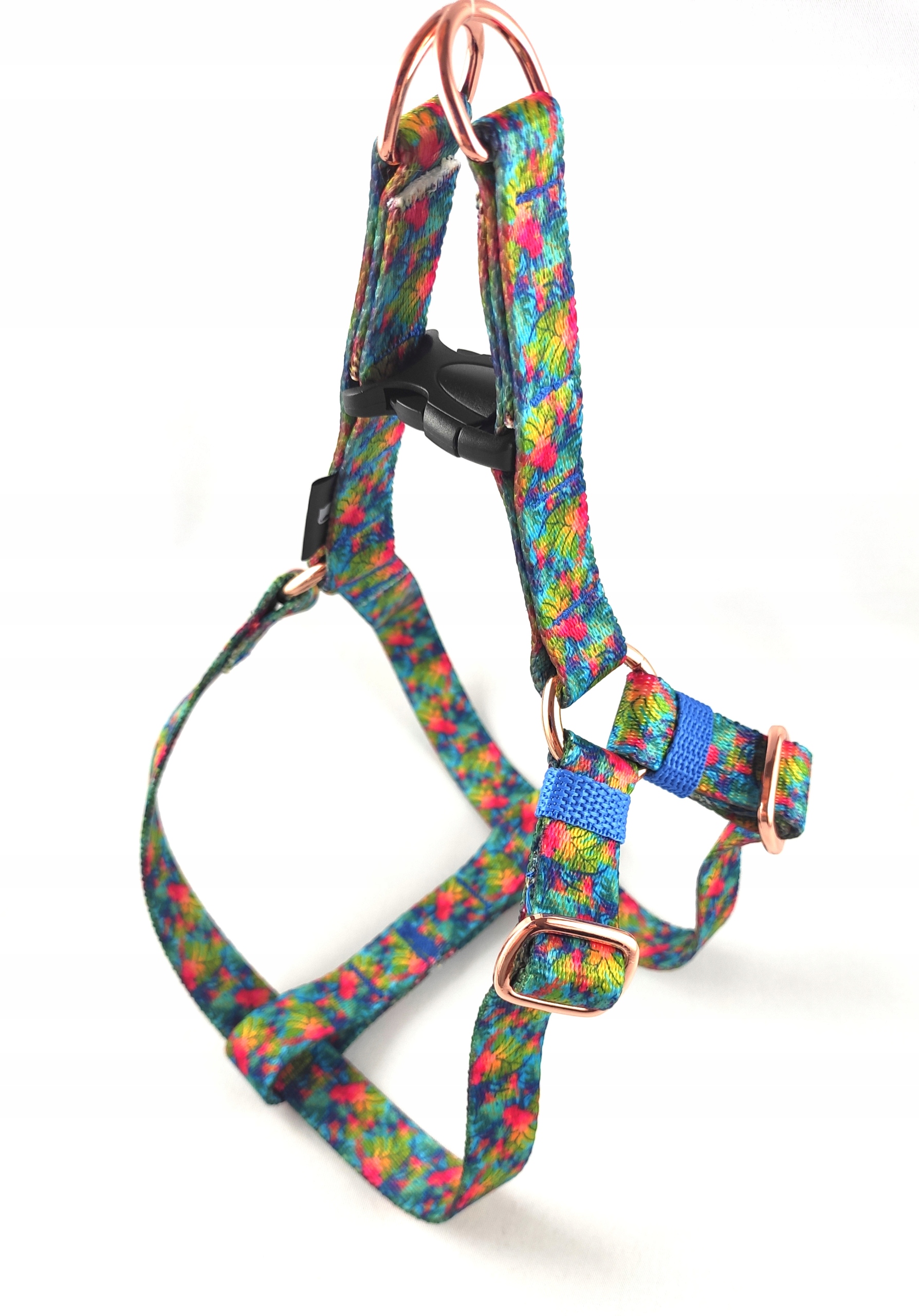 

Piękne szelki drapula 43-55cm S/m Tropical 2cm