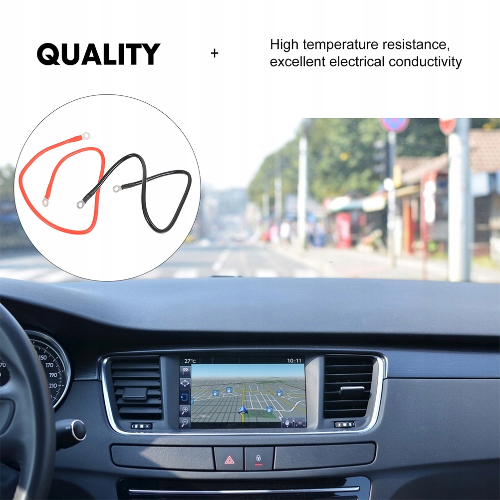 KABLE DO AKUMULATORA SAMOCHODOWEGO DO SAMOCHODÓW MOTOCYKLOWYCH Marka inny