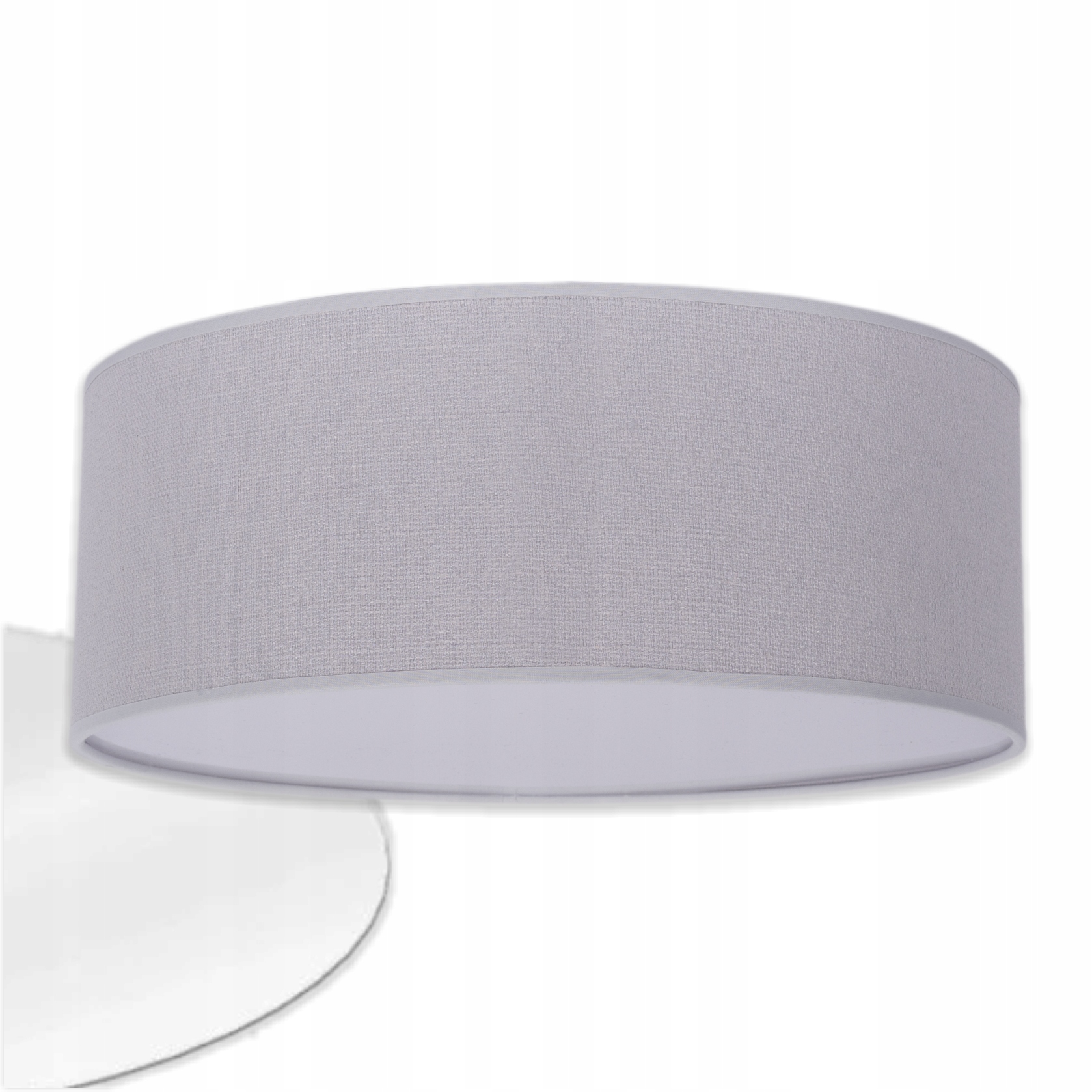 Lampa Stínidlo Ø 40 cm 2xE27 Stropní Stropní Svítidlo tkanina