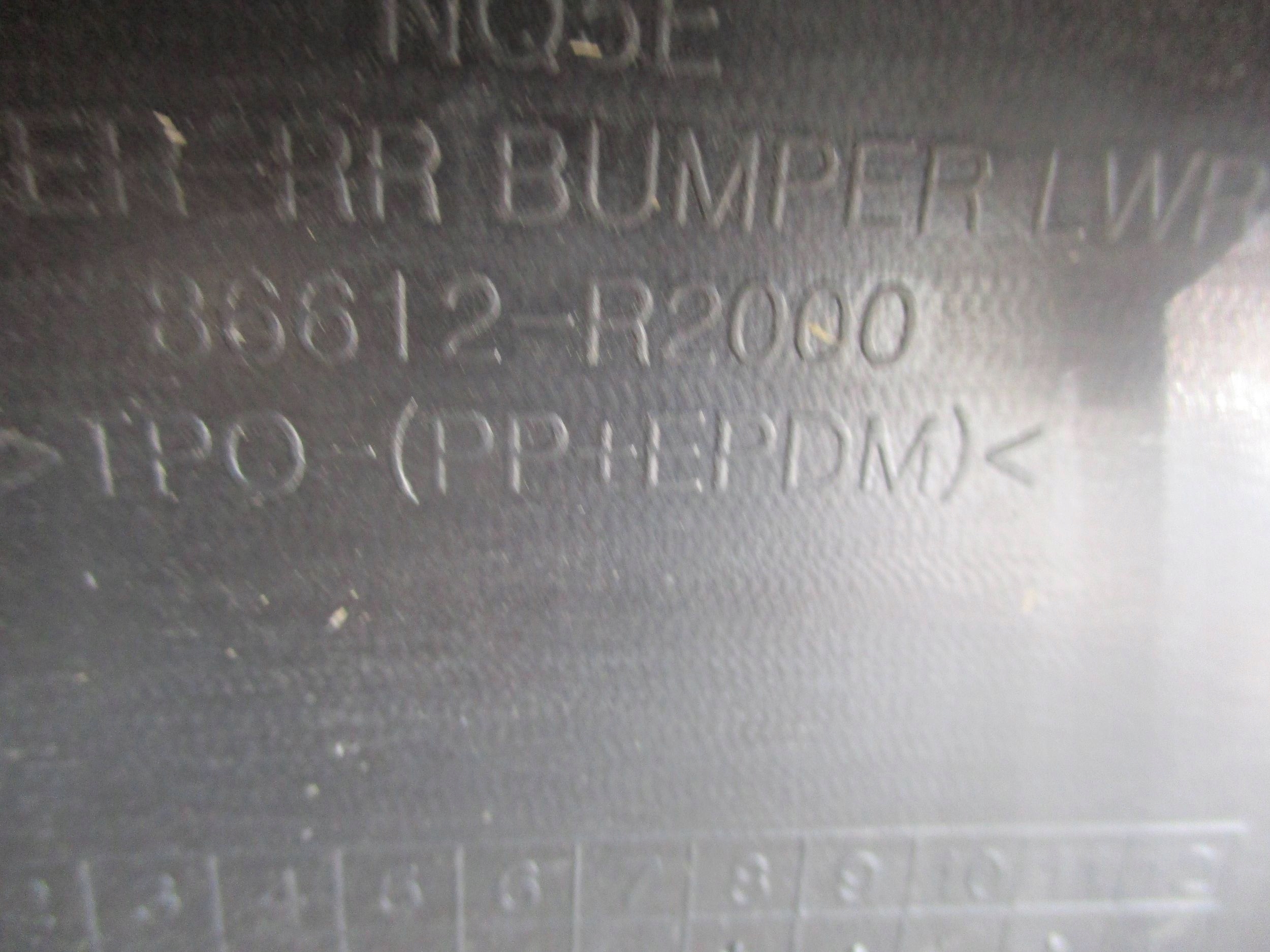 bumper rear part rear KIA SPORTAGE V