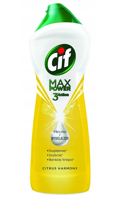 

Max Power 3 Action Citrus mleczko z wybielaczem