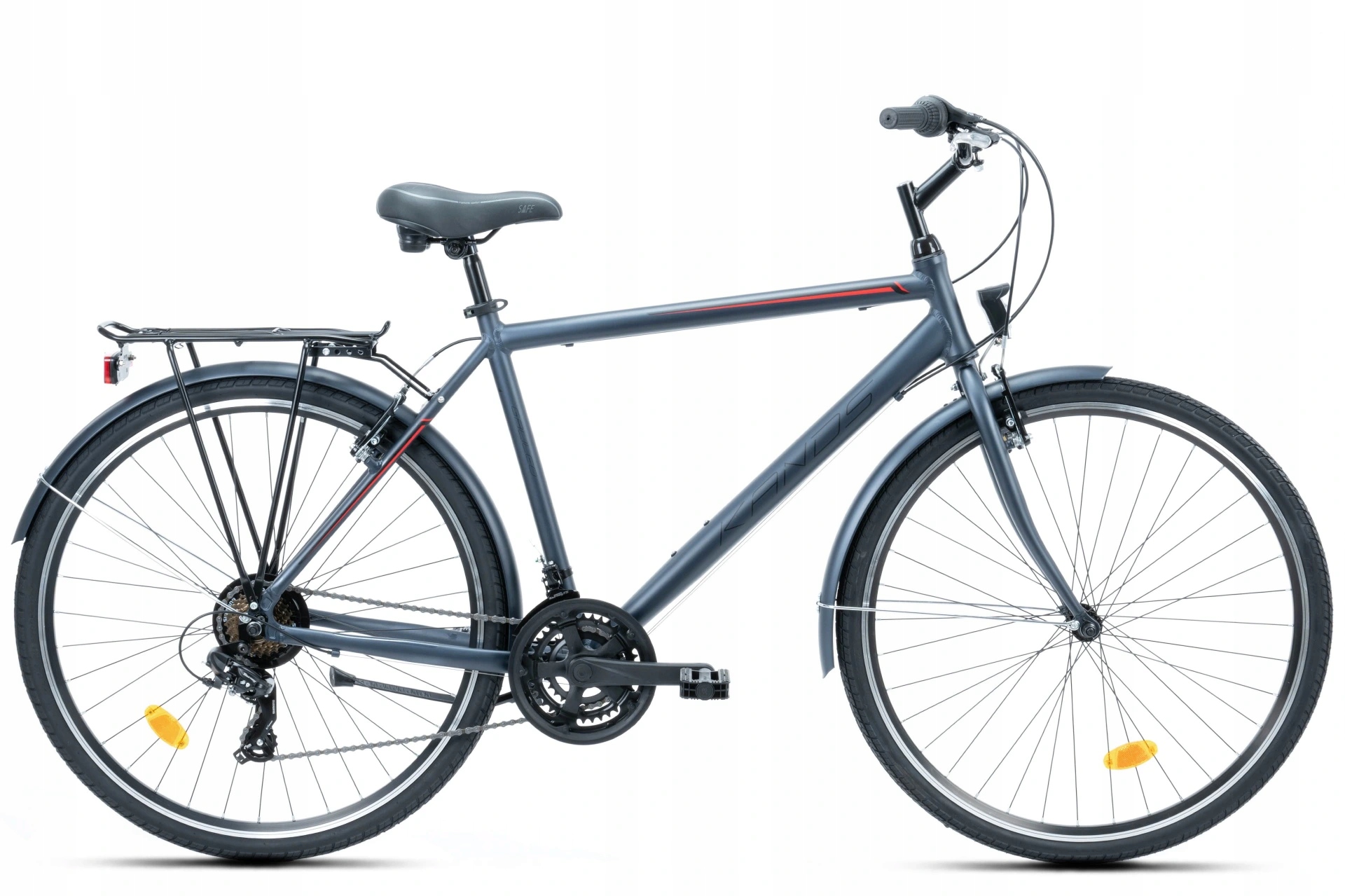 Rower trekkingowy 28'' Kands Galileo M21 grafitowy mat aluminiowy 2025