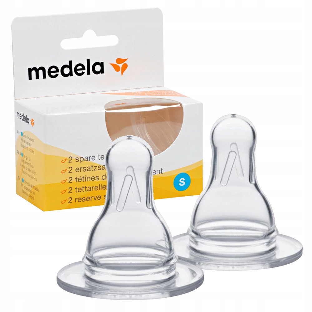 

Medela Smoczek do butelki roz S 0m+ 2szt