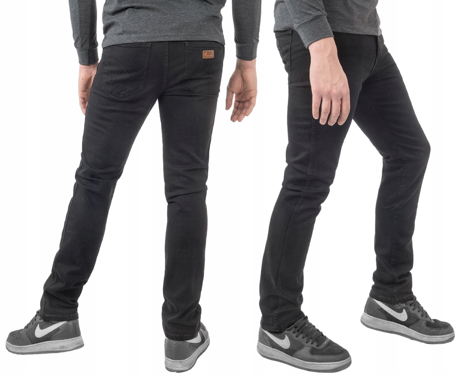 

Czarne Spodnie Jeans Męskie Rader 823/469 100cm/32