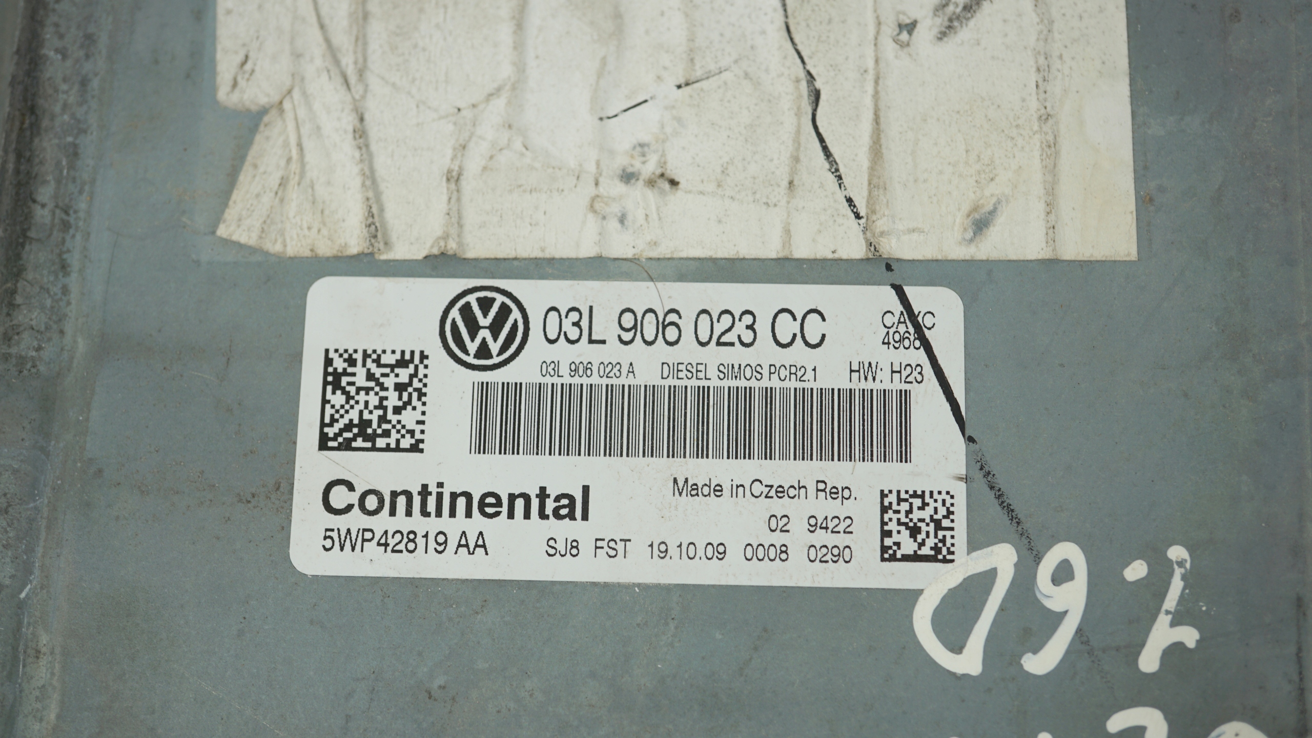 computer Motore VW GOLF 6 VI JETTA 5C 1.6 TDI 03L906023CC 5WP42819 AA