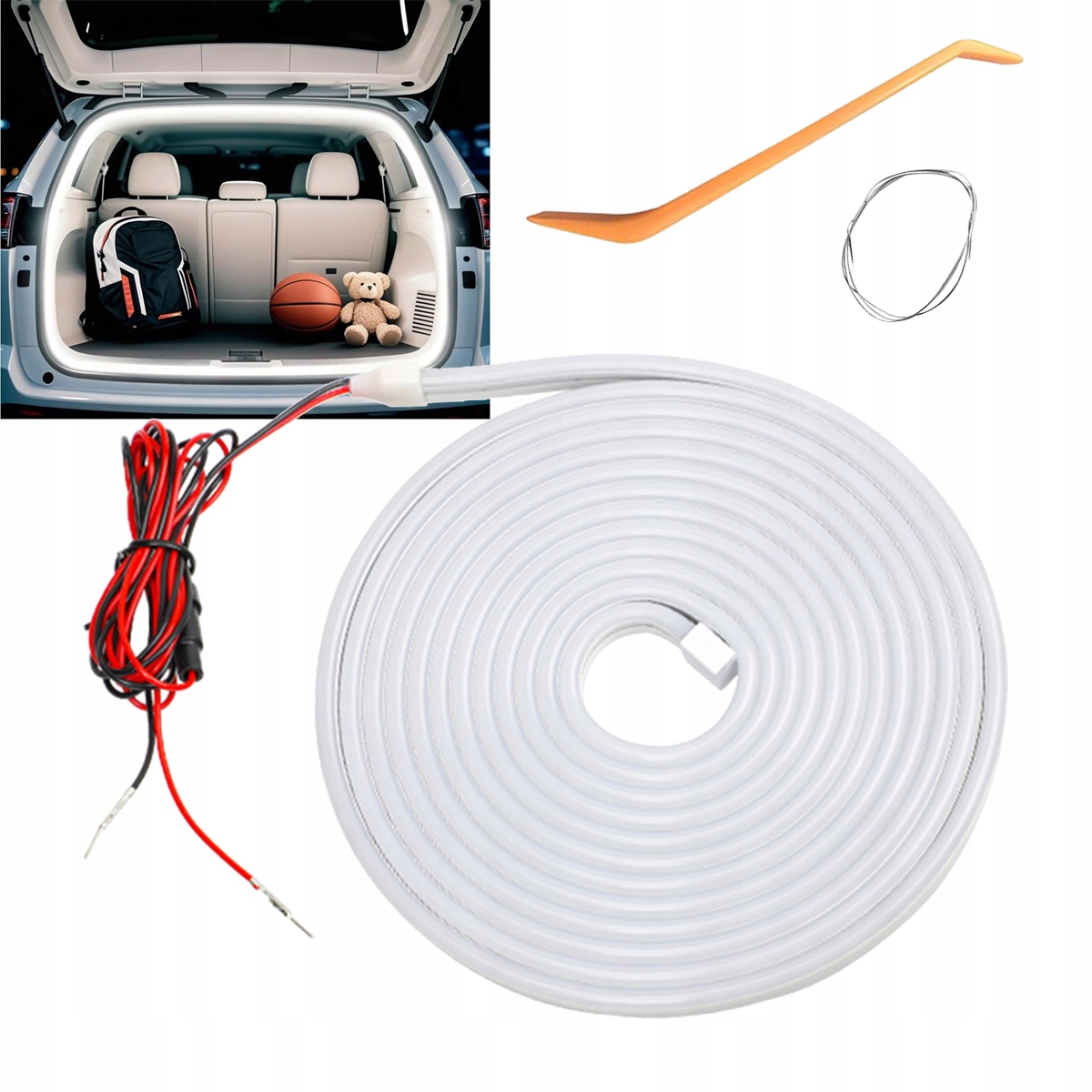 LED FLEX SLIM 12V 2 M. BAGAŻNIK ,LUSTRO ITP.